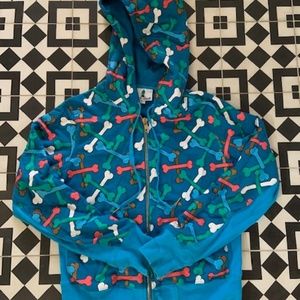 KIDROBOT Bones Womens Large Hoodie LIMITED 35/228